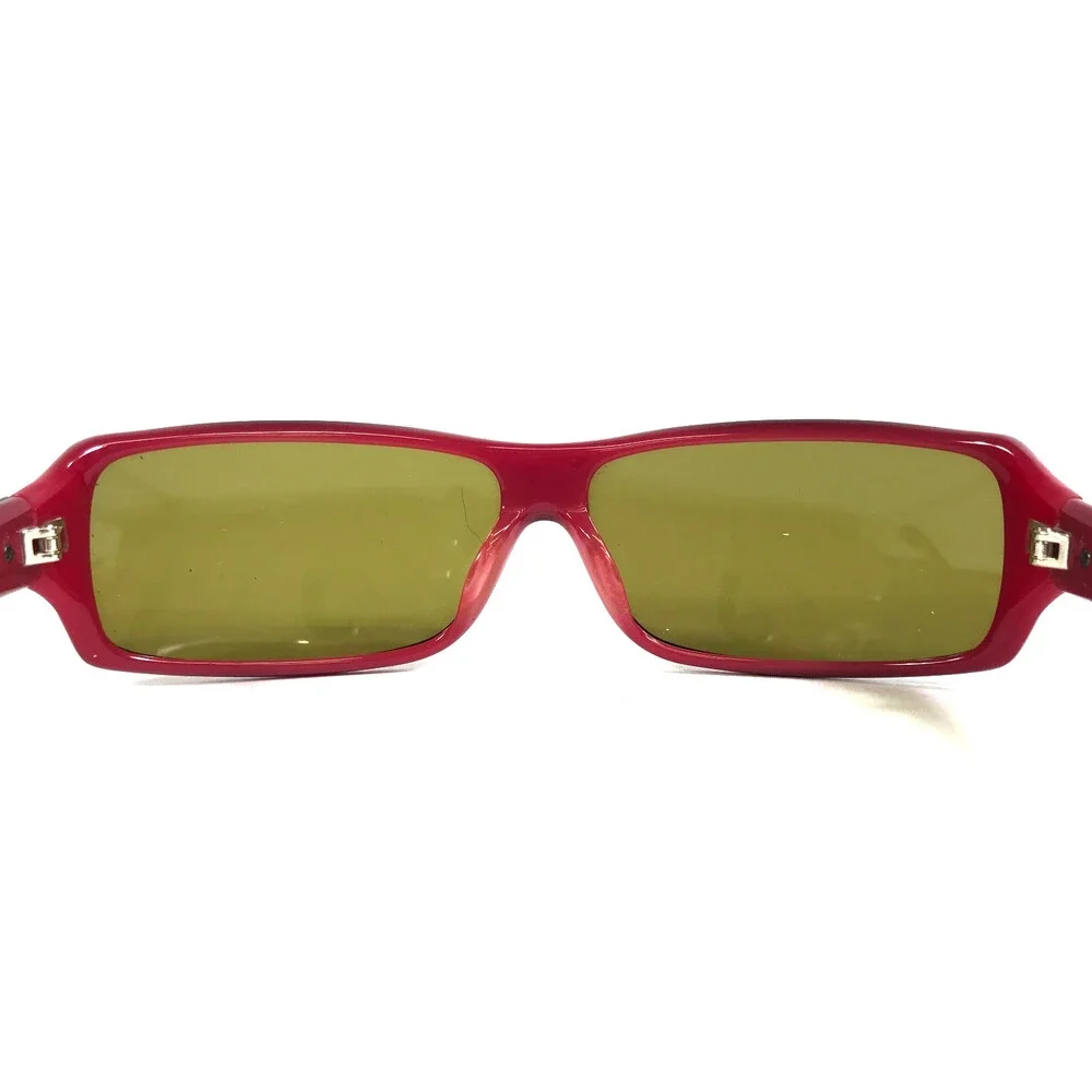 More & More Sunglasses Mod.54290 Col.790 Shiny Brown Pink Frames w/ Green Lenses